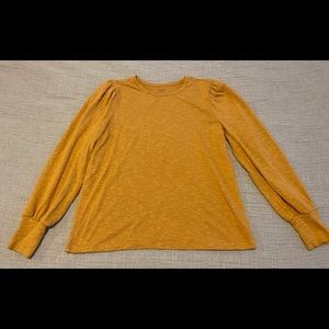 ANA Puff Shoulder Long Sleeve